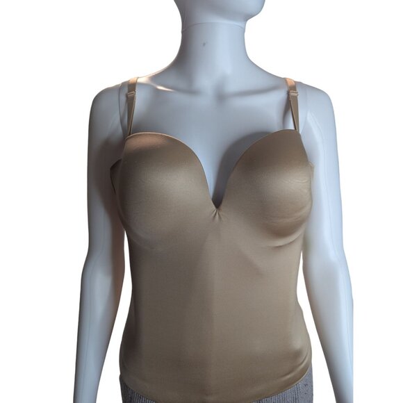 Fine Lines Low Back Strapless Convertible Shaping Bustier, Nude 38B - RL132 - Picture 6 of 12